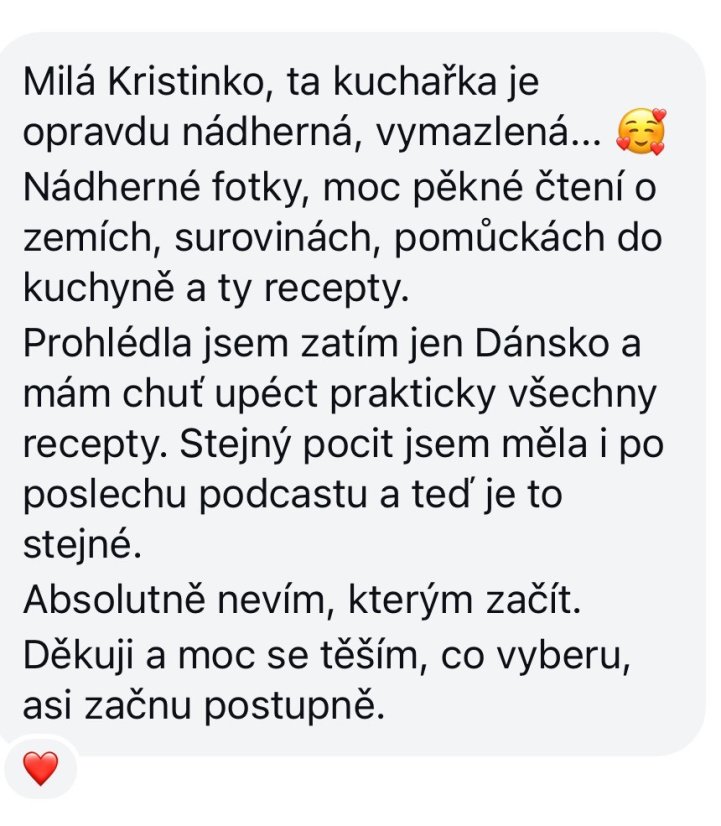 Sladká severská kuchařka