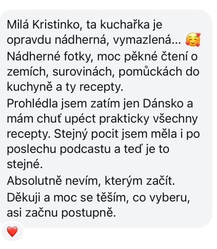 Sladká severská kuchařka